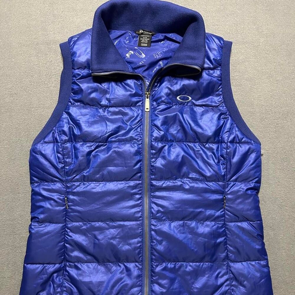 Oakley Men's Blue and Navy Gilet